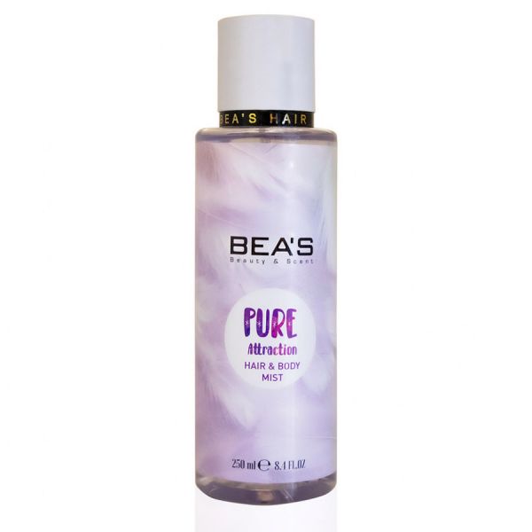 Mist for body and hair Beas Body & Hair Pure Attraction 250 ml